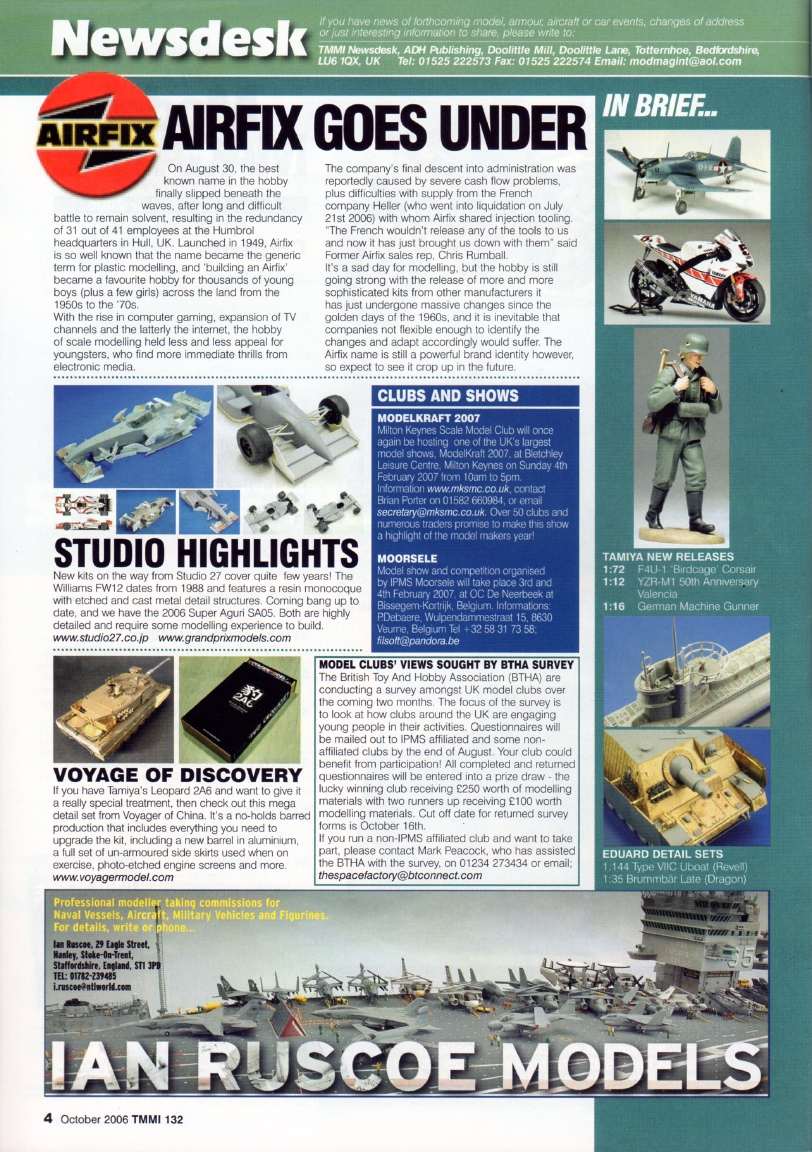 Tamiya Model Magazine 132 (2006-10)